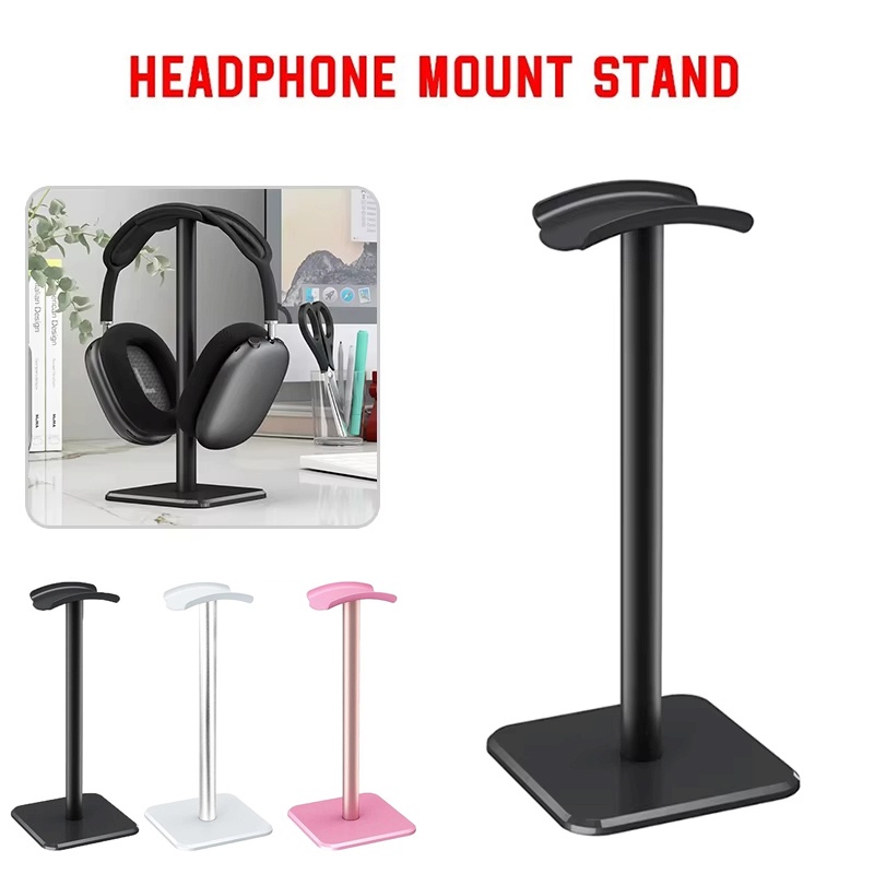 Headphone Hook Under - ユニバーサル多機能ヘッドフォンスタンドプラスチックポータブルヘッドセットホルダーゲーム用イヤホンデスクトップヘッドヘッドフォンブラケット