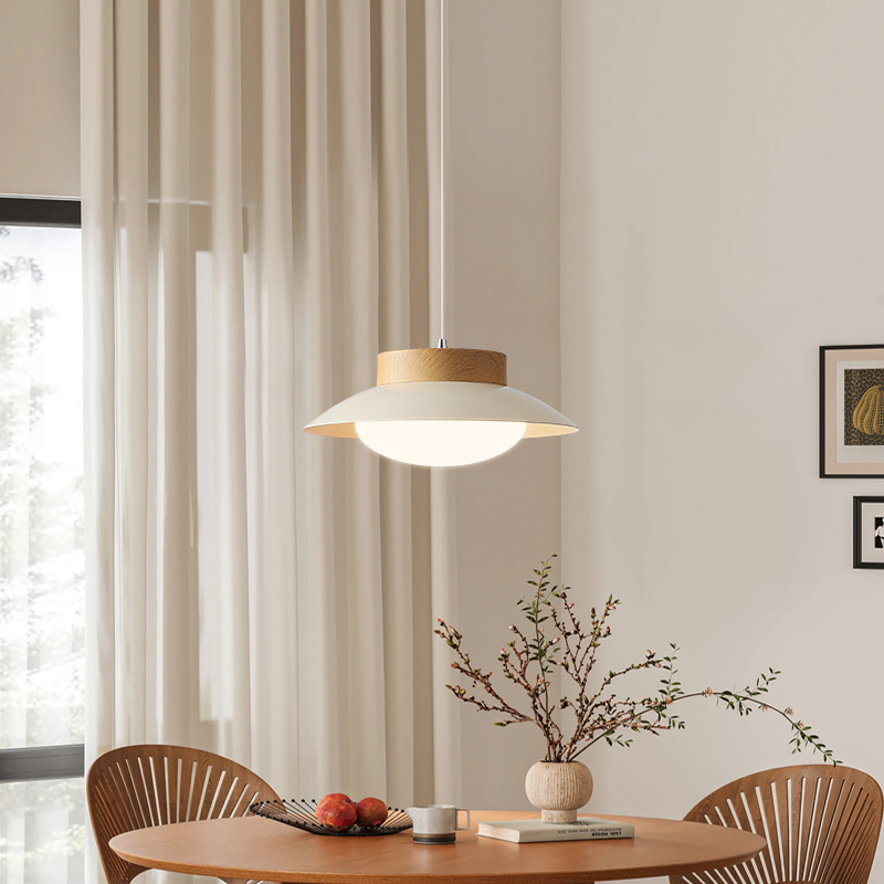 Desk Setup White - クリエイティブテーブル LED ペンダントライトベッドサイドの装飾サスペンションランプ寝室用光沢シャンデリアペンダントランプダイニングルームレストラン