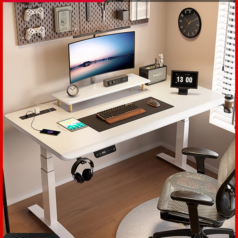 Desk Setup Oak - ベッドテーブル コーヒーテーブル 折りたたみ式デスク ルーム用 コンピューターゲームテーブル ホームオフィスデスクアクセサリー