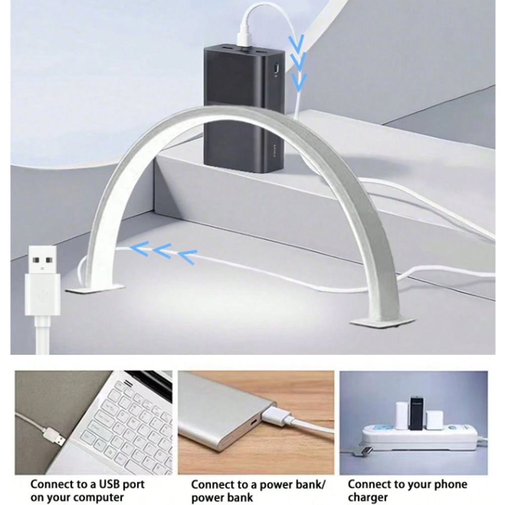 Led Desk Light Usb - ネイルランプ 40/66CM 補光ライト USB 5V LEDテーブルランプ