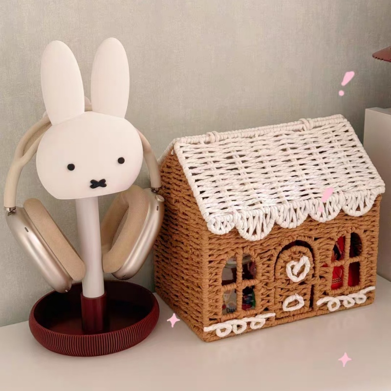 Desk Setup Headphone Stand - アニメミッフィーゲーミングヘッドセットスタンドオーバーイヤーヘッドホンホルダーデスクトップハンガーコンピューターデスク収納オーガナイザーディスプレイオーナメントセットアップ