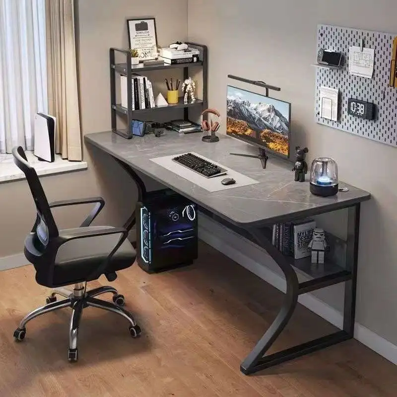 Q ミニマリストコンソールコンピューターデスク 高品質セット - Desk Setup White のレビューと価格
