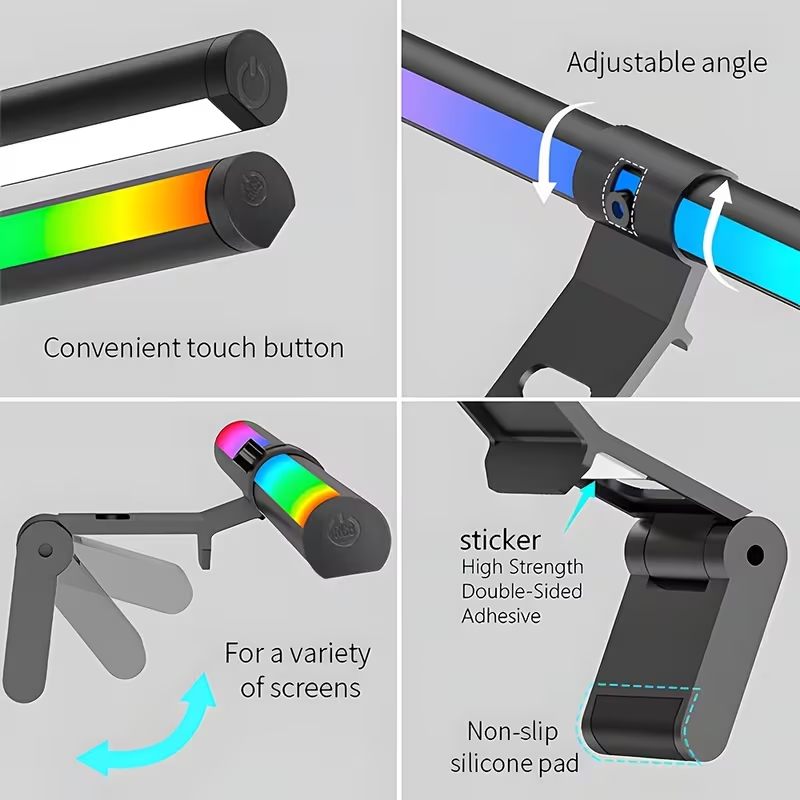 モニターライトバー RGBライトバー 雰囲気照明 USB L - Led Desk Light Usb のレビューと価格