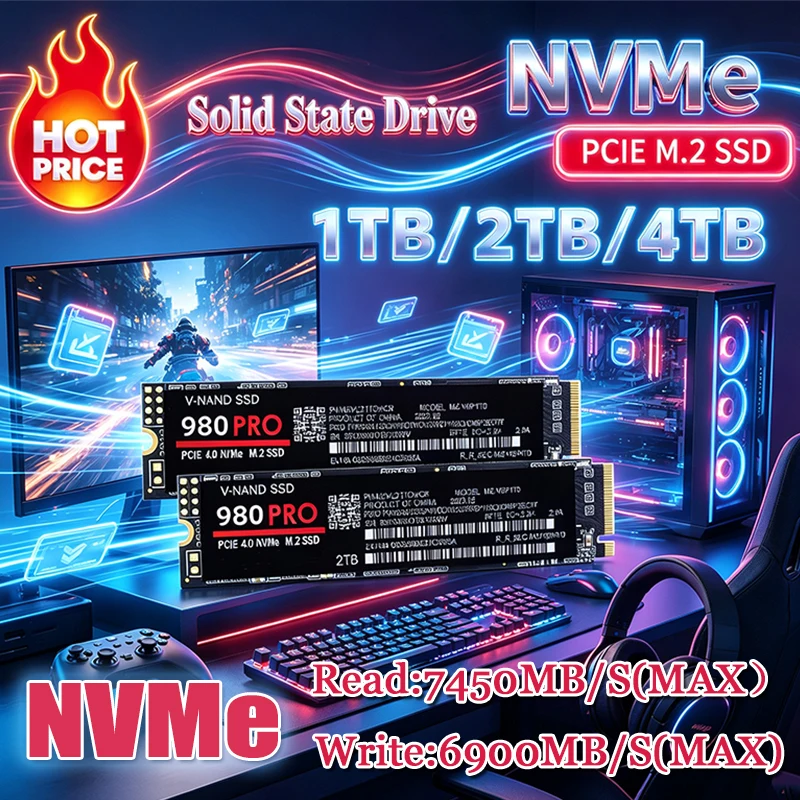 980 Pro M2 2280 NVMe高速SSDハードディ - Samsung Ssd 980 Pro のレビューと価格