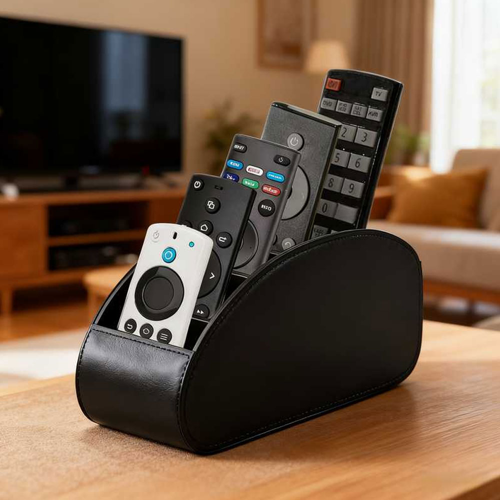 マルチコンパートメントリモコン収納ボックス、多機能デスクトッ - Desk Setup Organizer のレビューと価格