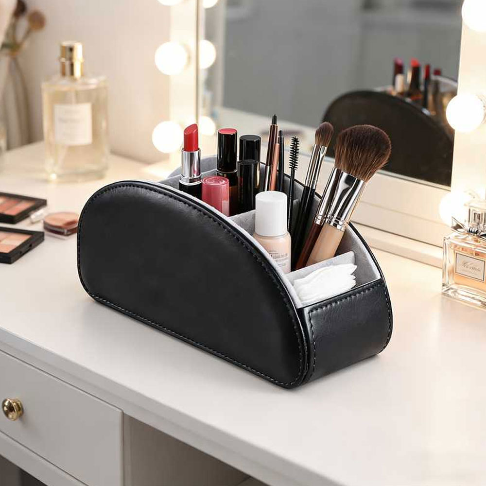 マルチコンパートメントリモコン収納ボックス、多機能デスクトッ - Desk Setup Organizer のレビューと価格