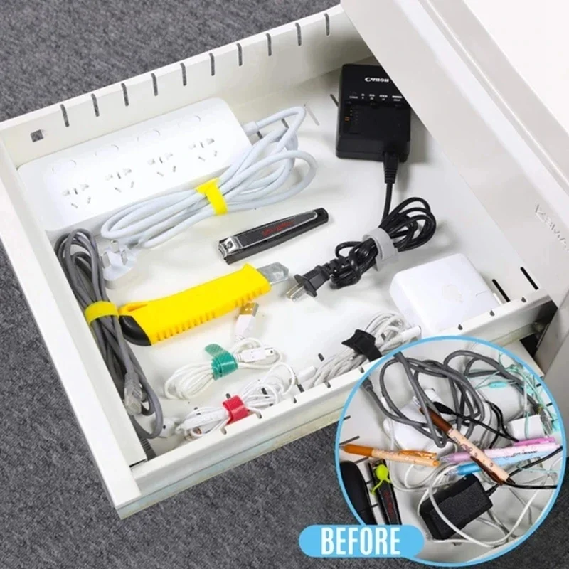 10/30/50 個 USB ケーブルオーガナイザーワインダ - Cable Box Organizer のレビューと価格