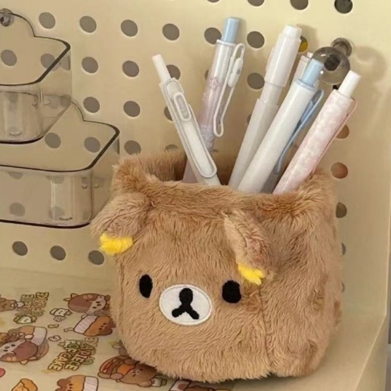 リラックマ収納ペンホルダーかわいい漫画風スタイリッシュでユニ - Cable Box Organizer のレビューと価格