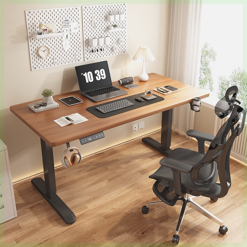 デスク オフィス テーブル ゲーム ラップトップ テーブル  - Desk Setup Oak のレビューと価格