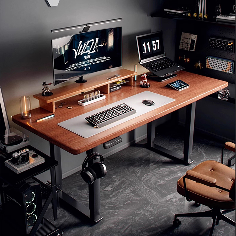 折りたたみテーブル ゲーミングコンピューターテーブル デスク - Desk Setup Oak のレビューと価格