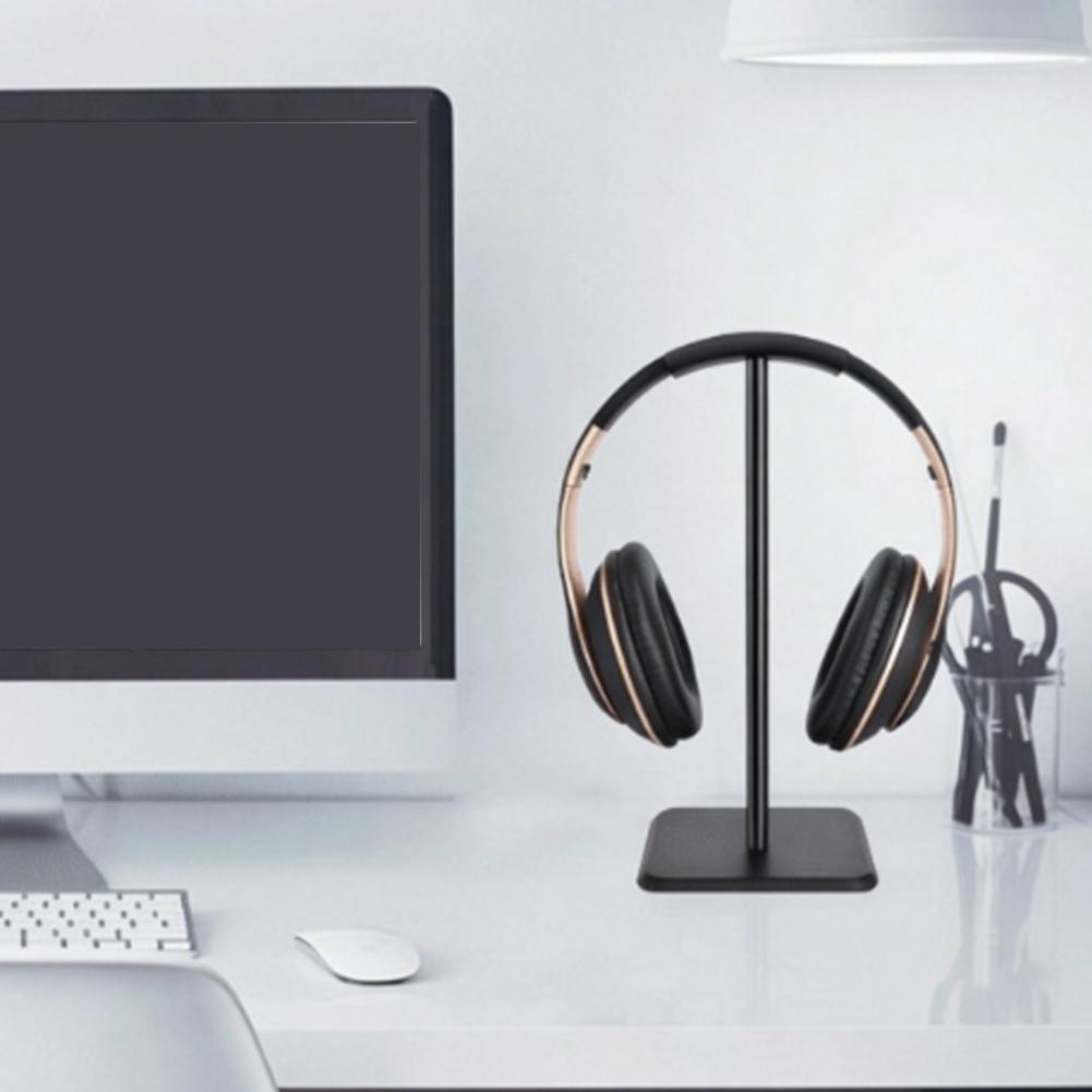 ユニバーサルモダンデスクトップヘッドフォンスタンドデスクトッ - Headphone Hook Under のレビューと価格