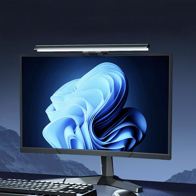 仕事とゲームのセットアップ用ハンギングLEDモニターライト  - Desk Setup Gaming And Work のレビューと価格