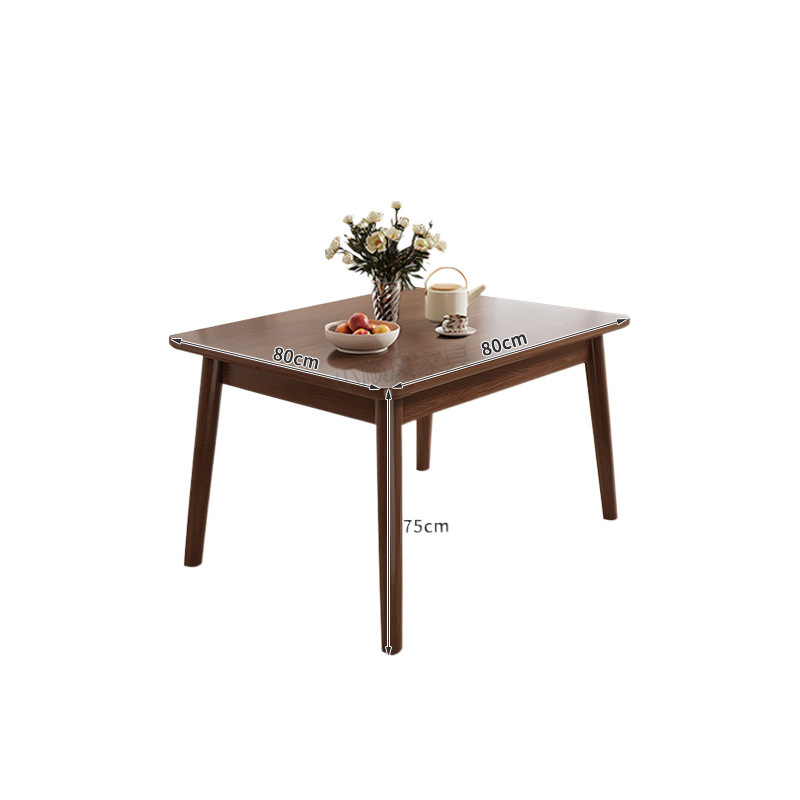 無垢材のダイニングテーブルモダンな長方形のキッチンテーブルホ - Desk Setup Oak のレビューと価格