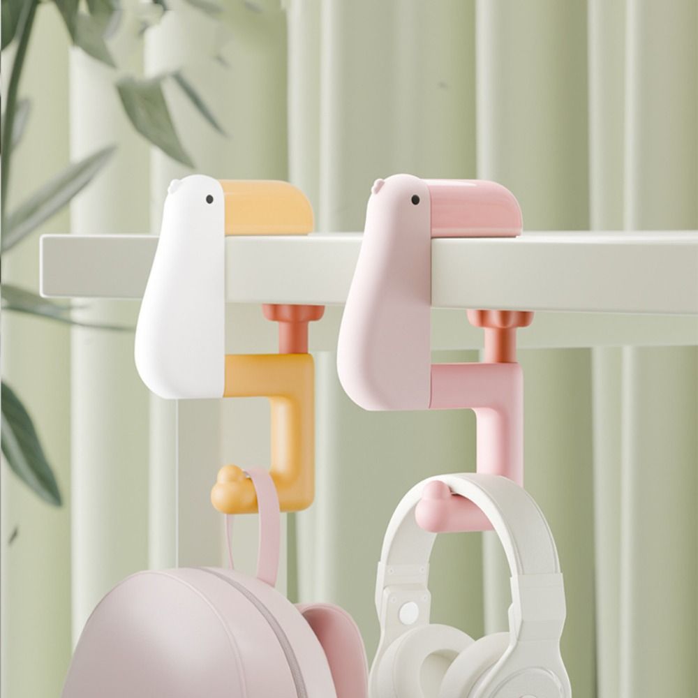 かわいいポータブルデスクサイドハンギングバッグフック調節可能 - Desk Setup Organizer のレビューと価格