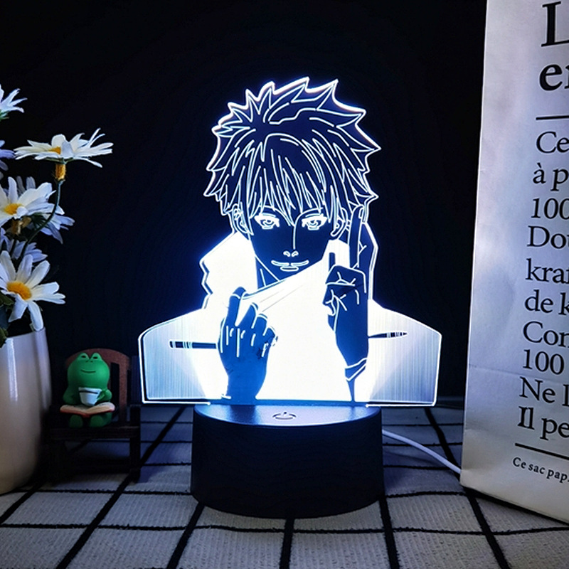 3Dアニメナイトライト 呪術廻戦 両面宿儺 クリエイティブU - Led Desk Light Usb のレビューと価格