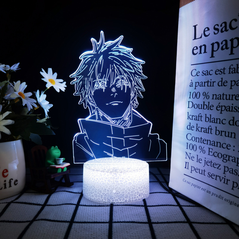 3Dアニメナイトライト 呪術廻戦 両面宿儺 クリエイティブU - Led Desk Light Usb のレビューと価格