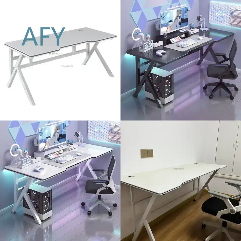 北欧風パソコンデスク 自宅オフィス/寝室/ゲーミングセットア - Desk Setup Simple のレビューと価格