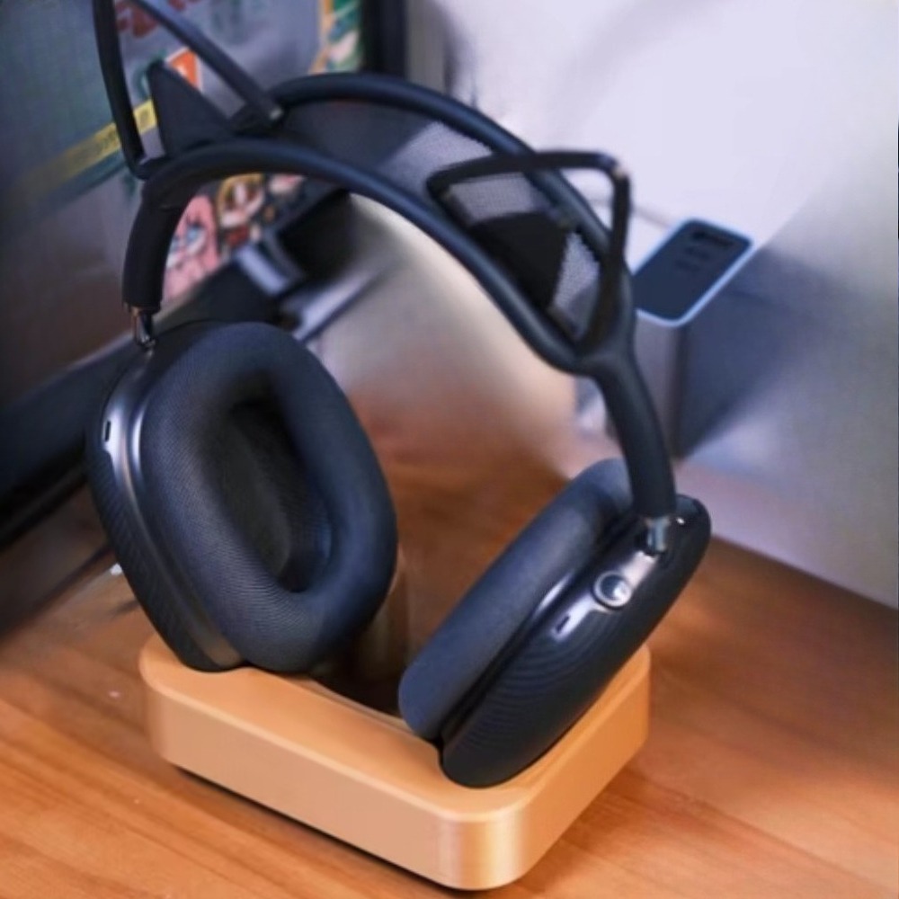 ヘッドフォンスリープコンパートメント AirPods Max - Desk Setup Headphone Stand のレビューと価格