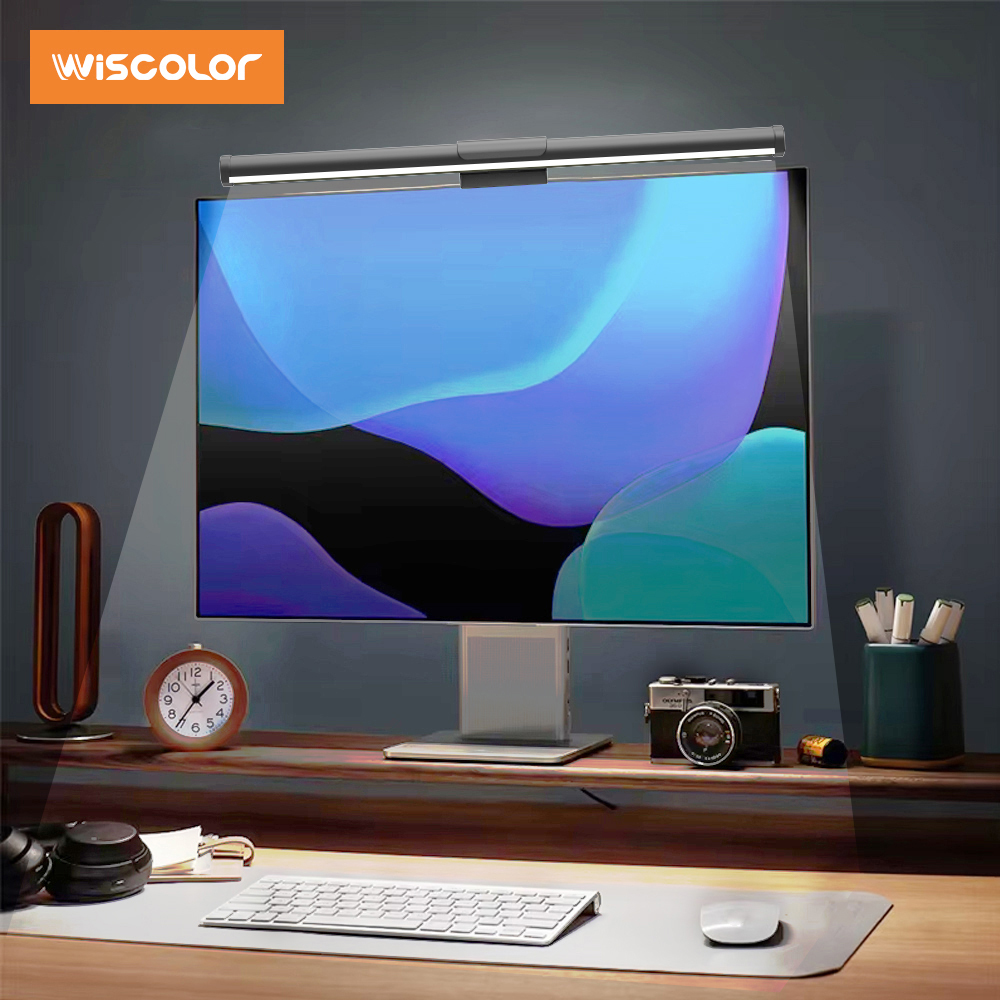 Wiscolor LED スクリーンモニターハンギングライト - Led Desk Light Usb のレビューと価格