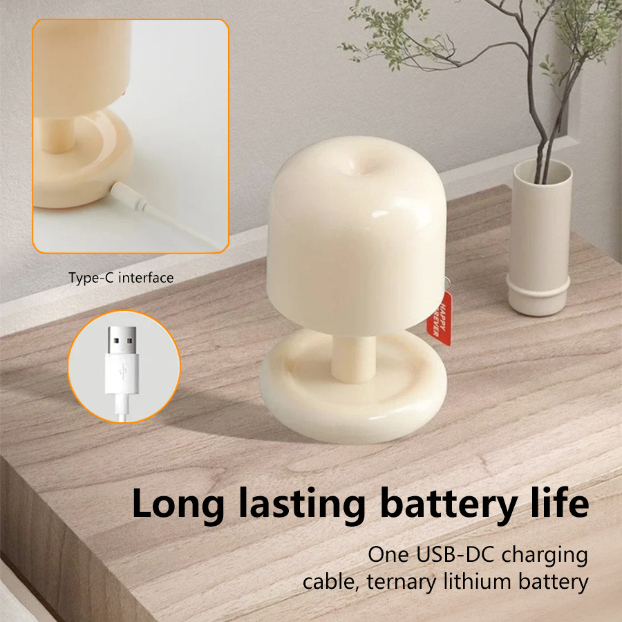 サンセットランプ ミニタッチナイトライト USB-C充電式  - Led Desk Light Usb のレビューと価格