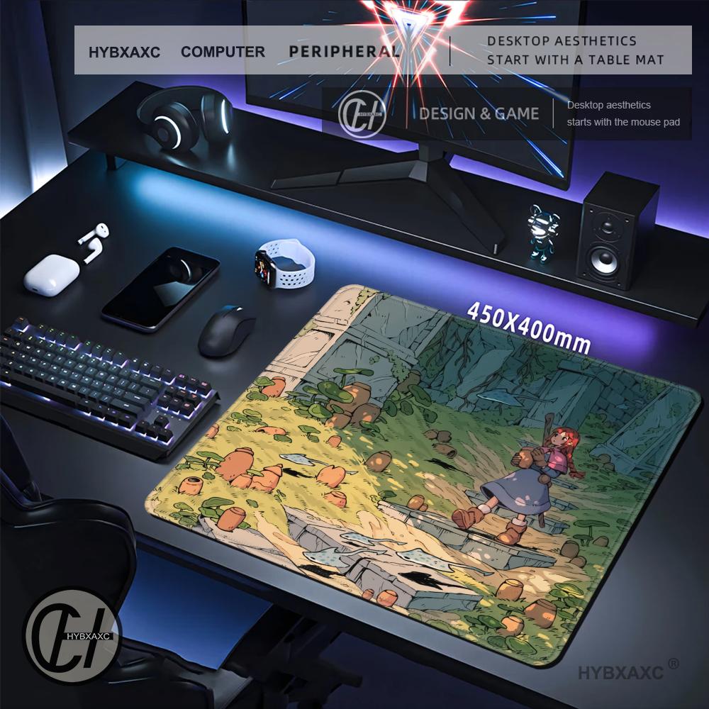 HYBXAXC アニメアドベンチャーガール ルインズ マウス - Desk Setup Gaming And Work のレビューと価格