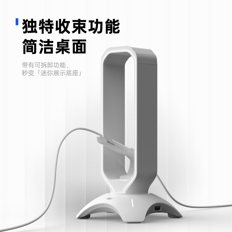 Waizowl RGB ヘッドフォンスタンド ゲーミングヘッ - Desk Setup Headphone Stand のレビューと価格